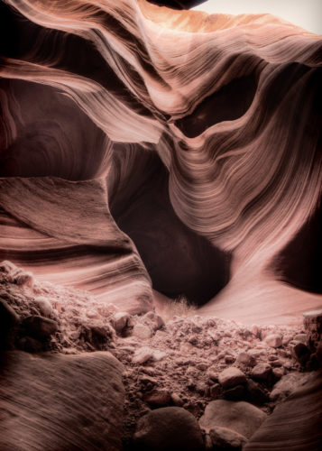 Lower Antelope Canyon - Pebbles