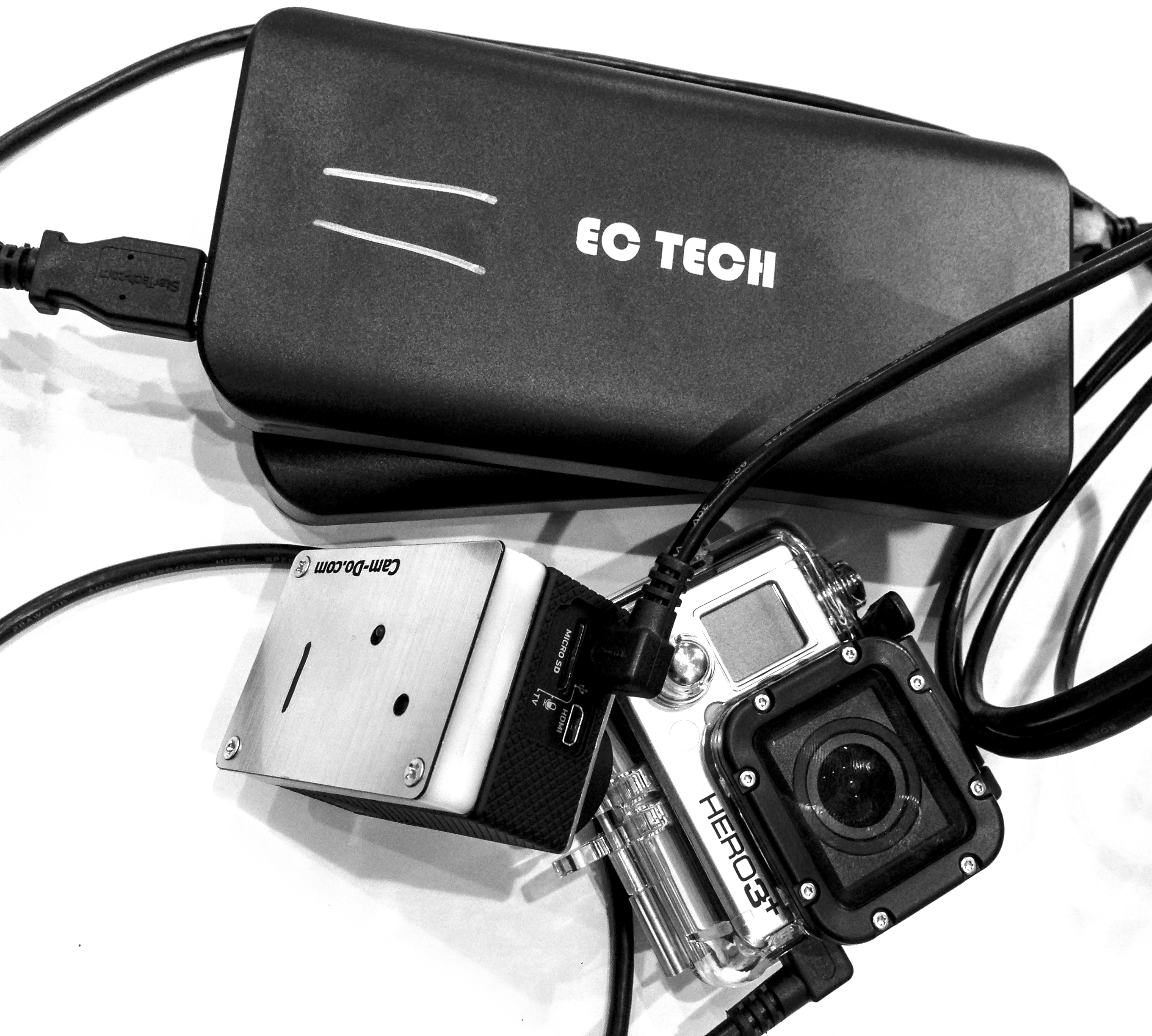 Tutorial: Powering a GoPro for days with external power and an  intervalometer #Photoshopscaresme