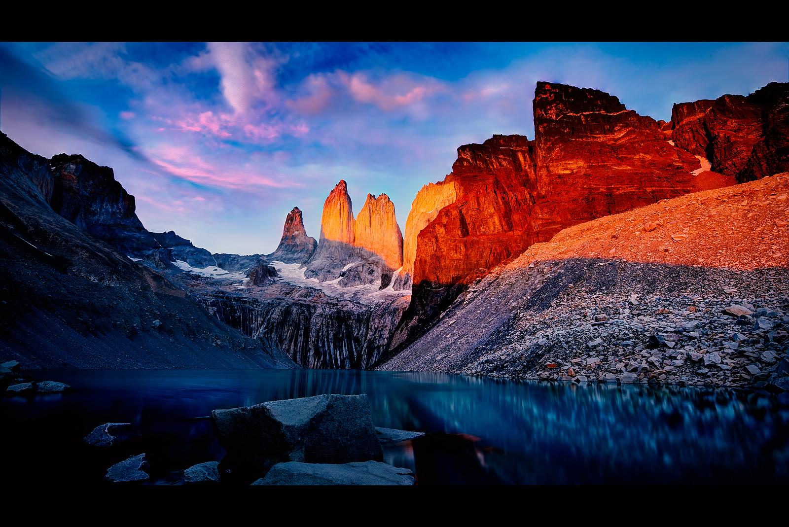 Hiking the 'W circuit' at Torres del Paine, Patagonia